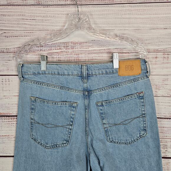 BDG Urban Outfitters Women's Boyfriend Jeans High Rise Baggy 29 Light Wash Denim - Picture 5 of 13